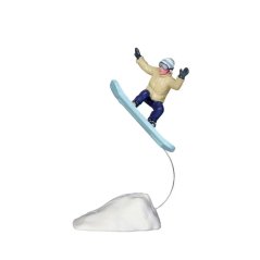 Figúrky Lemax 22049 Snowboardový let
