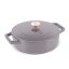 Ťažký liatinový hrniec s vekom Ø 26 cm 2,57 L Berlingerhaus Taupe Collection BH-6527