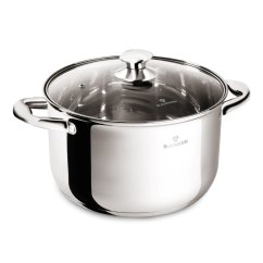 Nerezový kastról 6 L s pokrievkou Ø 24 cm Blaumann Gourmet Line BL-3873