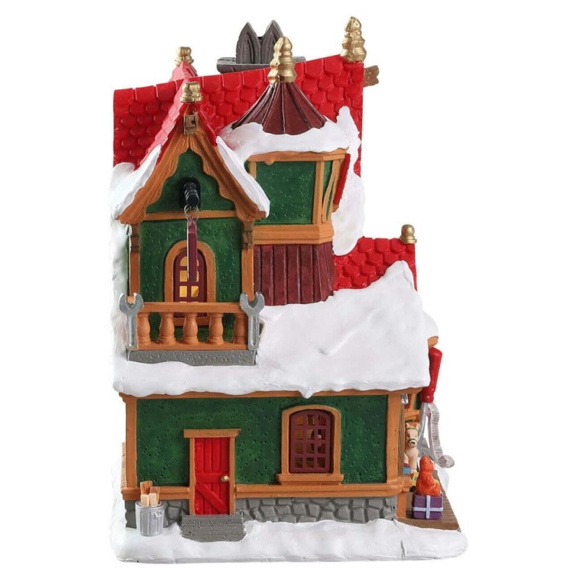 Lighted Building Lemax 75291 The Elf Workshop