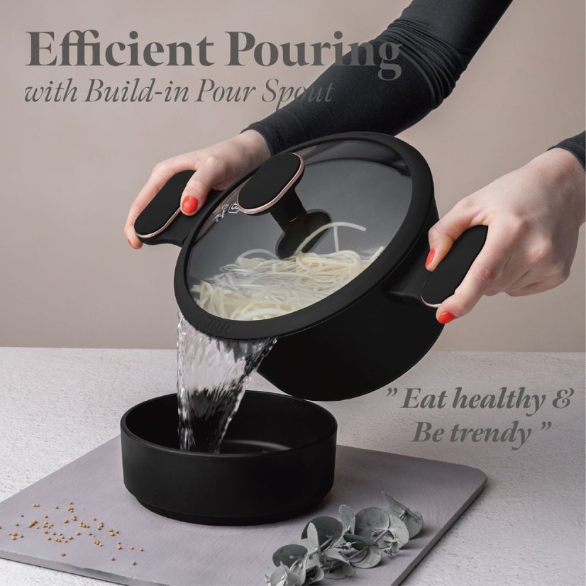 Sada hrnců 10 dílná Berlingerhaus Black Rose Collection BH-8362