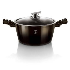 Kastról 4,1 L s mramorovým povrchom 24cm Berlingerhaus Shiny Black Edition BH-6605