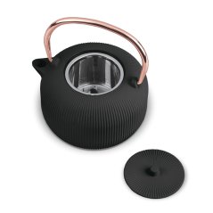 Cast iron tea pot, 1L Berlingerhaus Black Rose Collection BH-8941