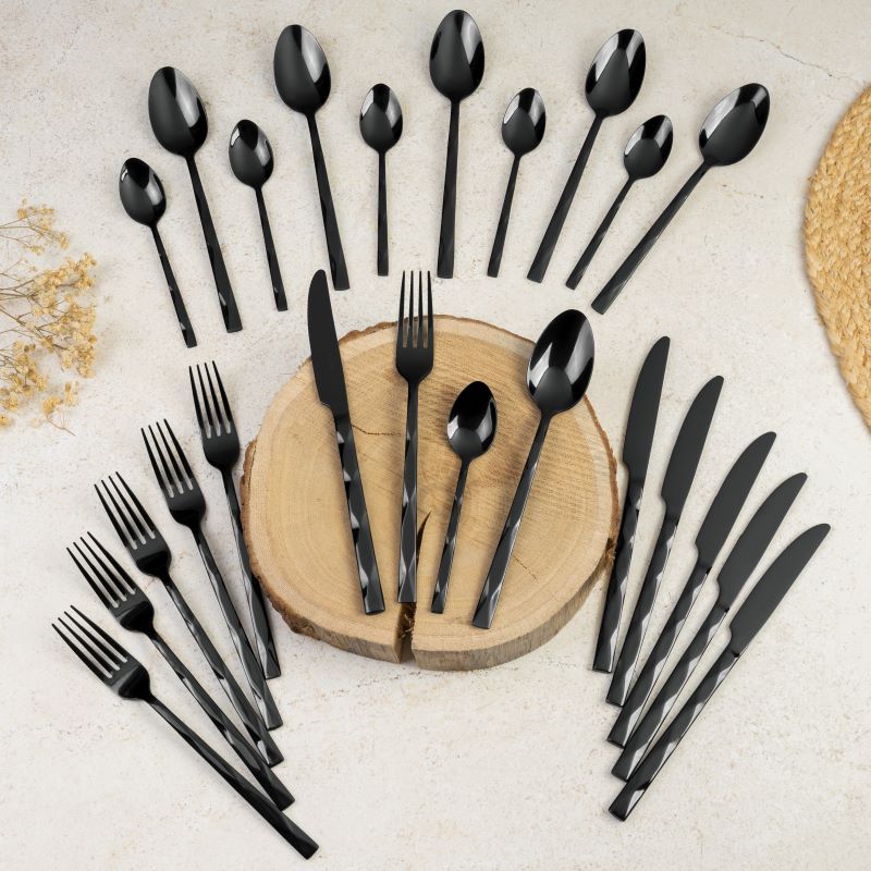 Príbor sada 24 kusov Berlingerhaus Special Black Edition BH-3074