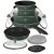 13 pcs cookware set Berlingerhaus Matte Green Collection BH-8423