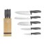 Sada kuchynských nožov s bambusovým stojanom 6 dielna Berlingerhaus Anthracite Collection BH-2968