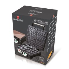 Vaflovač na 4 vafle Berlingerhaus Metallic Line Rose Gold BH-9452