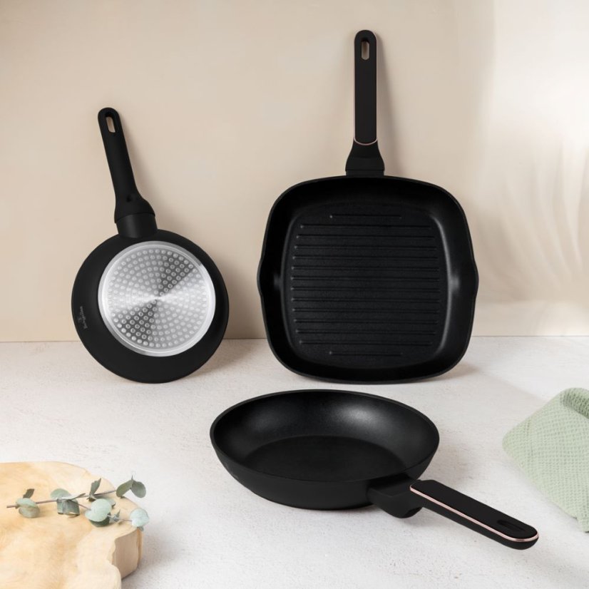 Sada 3 panvíc Berlingerhaus Black Rose Collection BH-8361