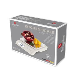 Digitálna kuchynská váha nosnosť 6 kg Berlingerhaus Sahara Collection BH-9917