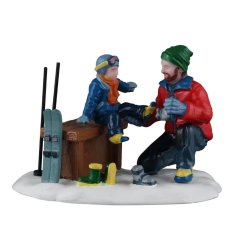 Lemax 62633 Father And Son Ski Day