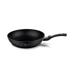 Panvica wok s mramorovým povrchom 30 cm Berlingerhaus Black Rose Collection BH-6178