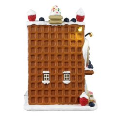 Svietiaci domček Lemax 35094 Cookiesovo vaflová kaviareň