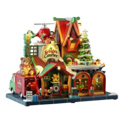 Sights and Sounds Lemax 55325 Kringle's Courier