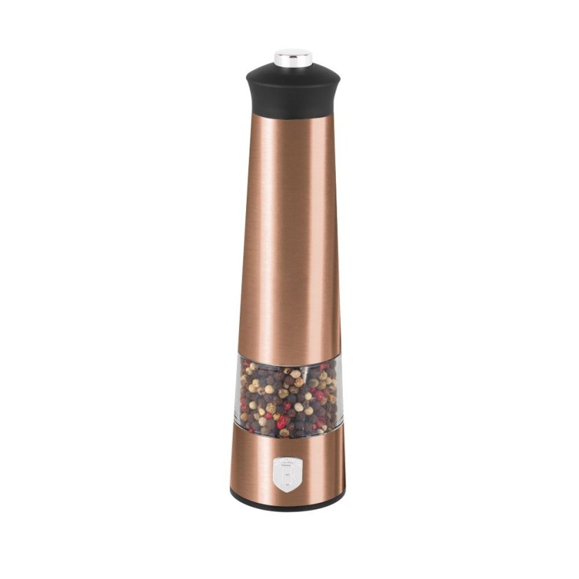 Elektrický mlýnek na sůl a pepř 2 dílná sada Berlingerhaus Metallic Line Rose Gold Edition BH-9500