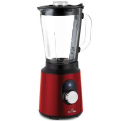 Stolný mixér s 1,5 L sklenenou nádobou, 1000 W Berlingerhaus Metallic Line Burgundy BH-9696