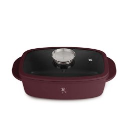 Zapekacia misa 32 cm s pokrievkou a aroma držadlom Berlingerhaus Leonardo Collection BH-8776