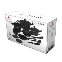 Sada hrnců 15 dílná Berlingerhaus Black Rose Collection BH-8363