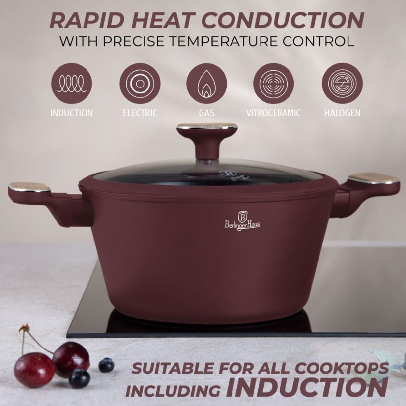 Sada hrnců 15 dílná Berlingerhaus Leonardo Nordic Collection BH-8306