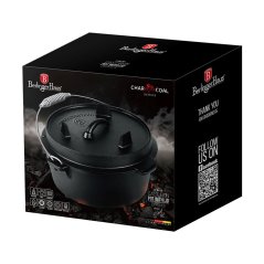 Ťažký liatinový holandský hrniec s vekom Ø 25 cm 4L Berlingerhaus Strong Mold Seria LP-BH-192