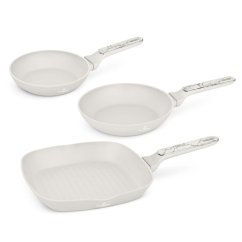 3 pcs frypan set Berlingerhaus Sahara Marble Collection BH-8399