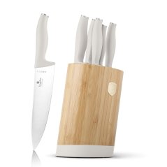6 pcs knife set with bamboo stand Berlingerhaus Sahara Collection BH-2755