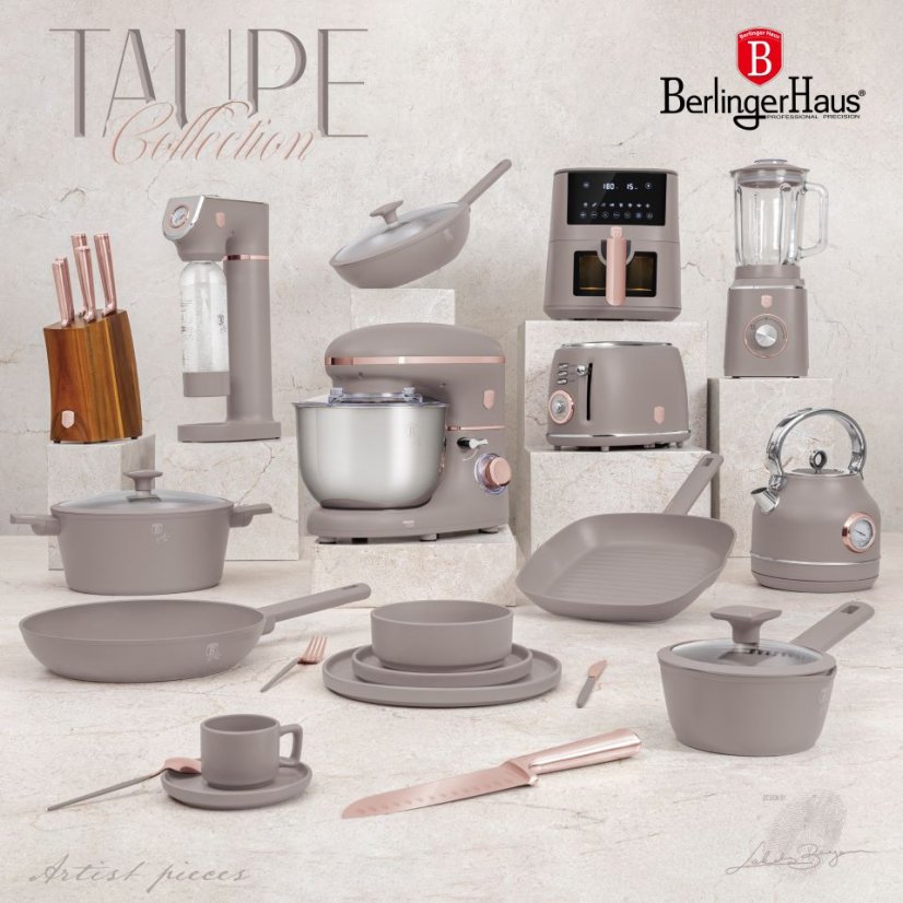Sada kuchynských nožov 6 dielna Berlingerhaus Taupe Collection BH-2953