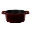 Ťažký liatinový hrniec s vekom Ø 24 cm 4,35 L Berlingerhaus Burgundy Collection BH-6497