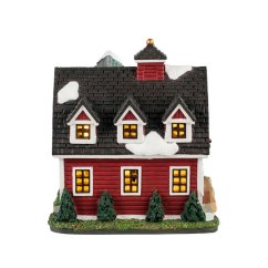 Lighted Building Lemax 45240 Red Barn Veterinary Hospital