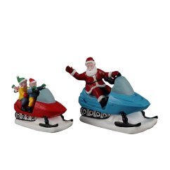 Figúrky Lemax 62621 Santov voľný deň, 2 dielny set