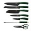 Sada kuchynských nožov v otočnom stojane 8 dielna Berlingerhaus Emerald Collection BH-2563