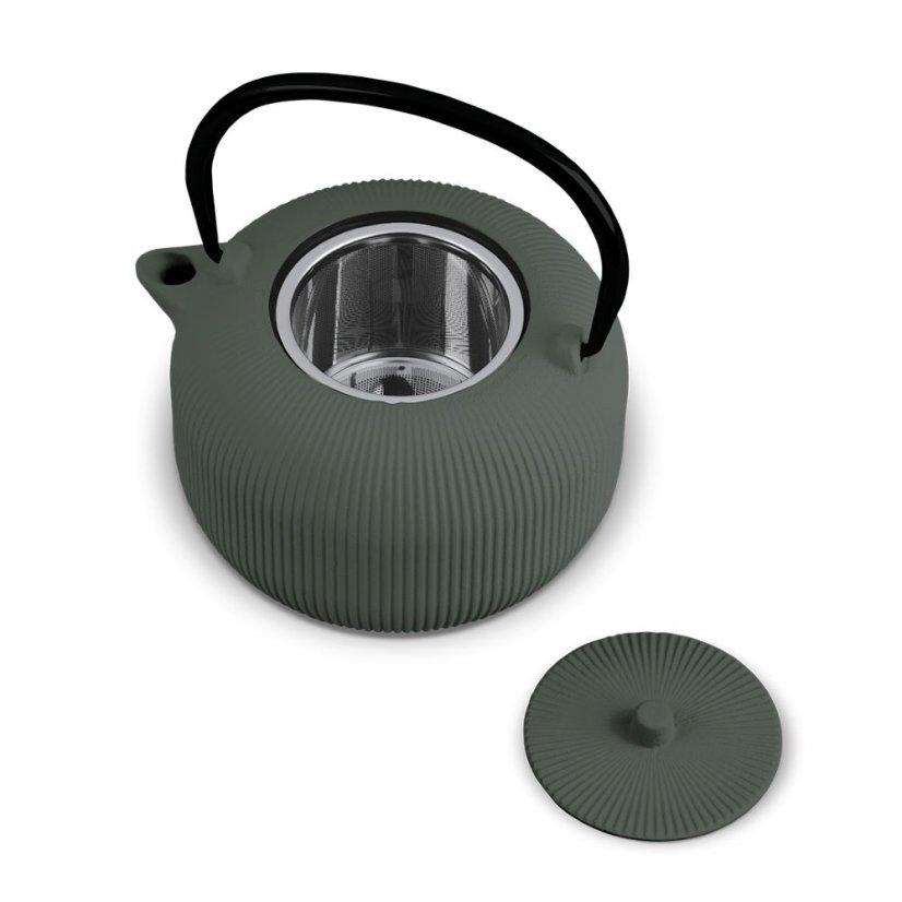 Liatinový čajník 1L Berlingerhaus Matte Green Collection BH-8942