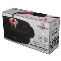 Zapekacia misa 32 cm s pokrievkou a aroma držadlom Berlingerhaus Matte Black Collection BH-8779