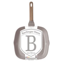 Grilovacia panvica 28x28 cm Berlingerhaus Taupe Nordic Collection BH-8335