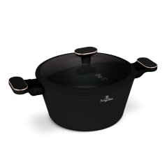 Kastrol 4,3 L s poklicí 24 cm Berlingerhaus Black Rose Collection BH-8358
