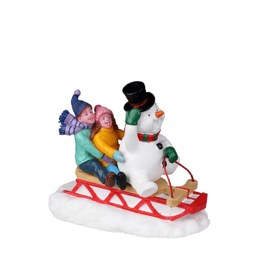 Figurines Lemax 22119 Sledding With Frosty