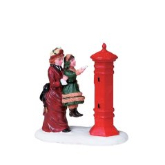 Figúrky Lemax 82506 List pre Santu