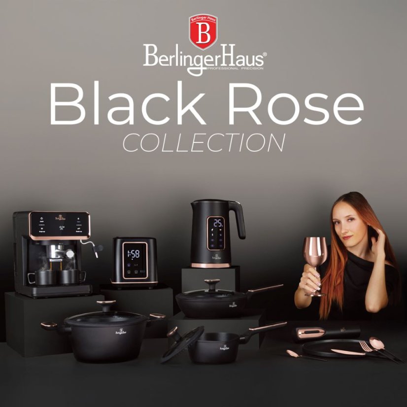 Příbor sada 24 kusů Berlingerhaus Metallic Line Special Rose Gold BH-3076