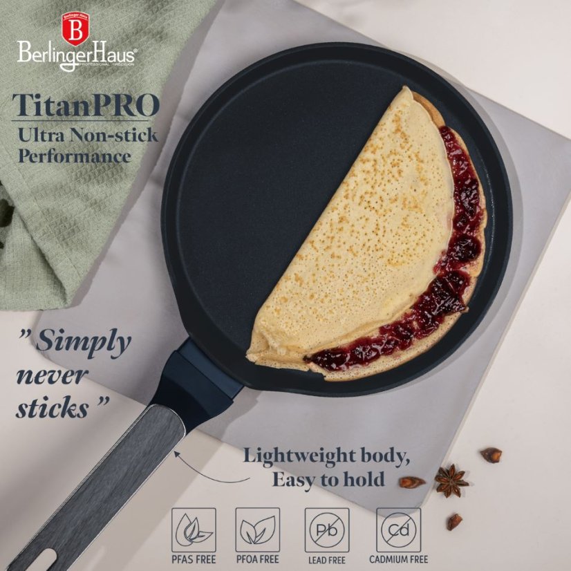Panvica na palacinky 25 cm Berlingerhaus Deep Sea Collection BH-8367