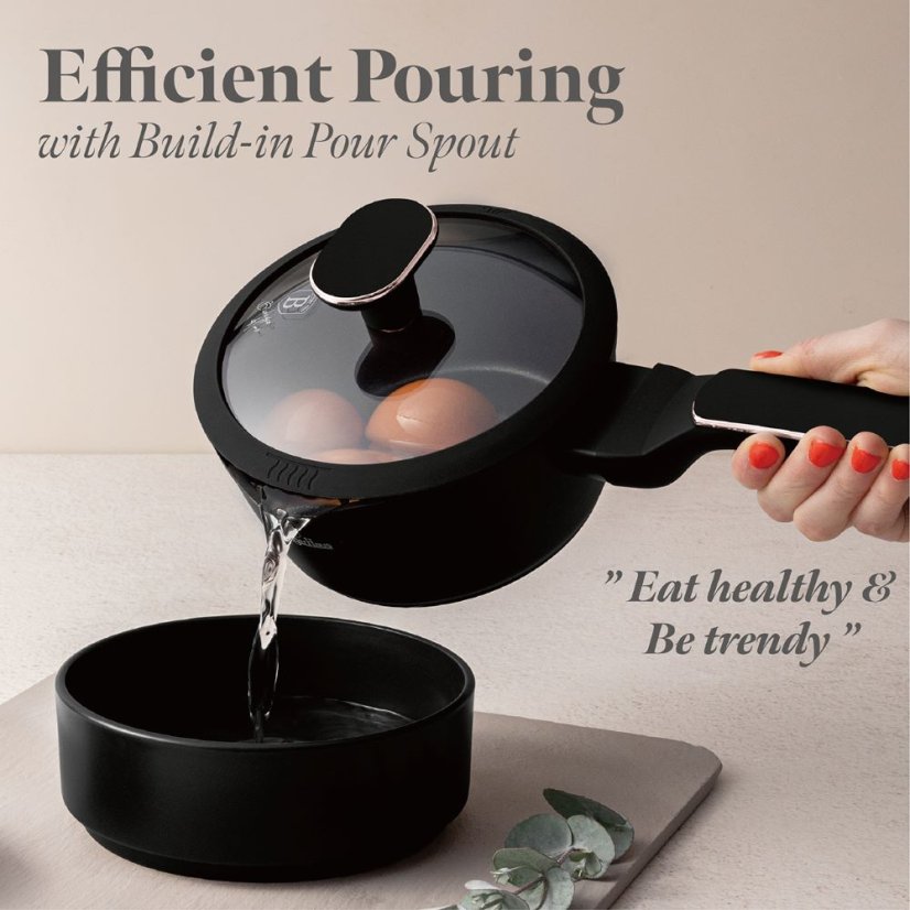 Sada hrnců 15 dílná Berlingerhaus Black Rose Collection BH-8363