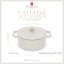 Ťažký liatinový hrniec s vekom Ø 24 cm 4,35 L Berlingerhaus Sahara Collection BH-6528