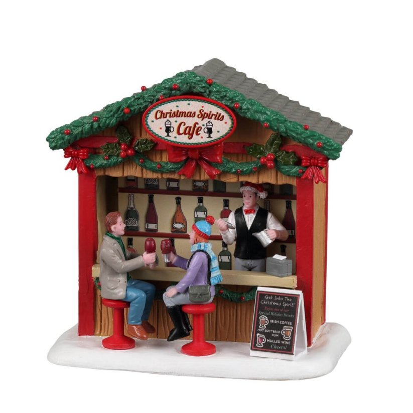 Figurines Lemax 23605 Christmas Spirits Cafe