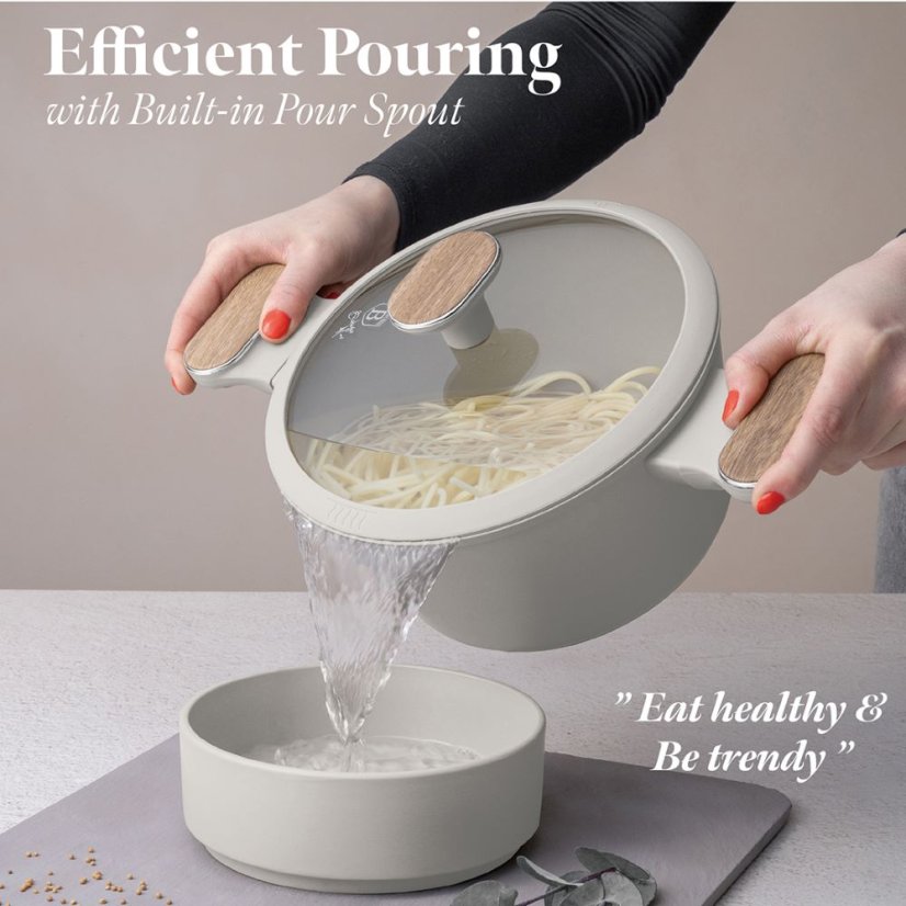10 pcs cookware set Berlingerhaus Sahara Nordic Collection BH-8324