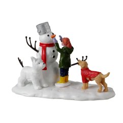 Figurines Lemax 33634  Doggone Winter Fun