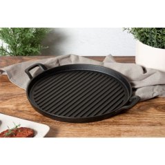 Ťažká liatinová grilovacia panvica 30 cm Berlingerhaus Strong Mold Seria LP-BH-191