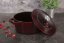 Ťažký liatinový hrniec s vekom Ø 24 cm 4,35 L Berlingerhaus Burgundy Collection BH-6497