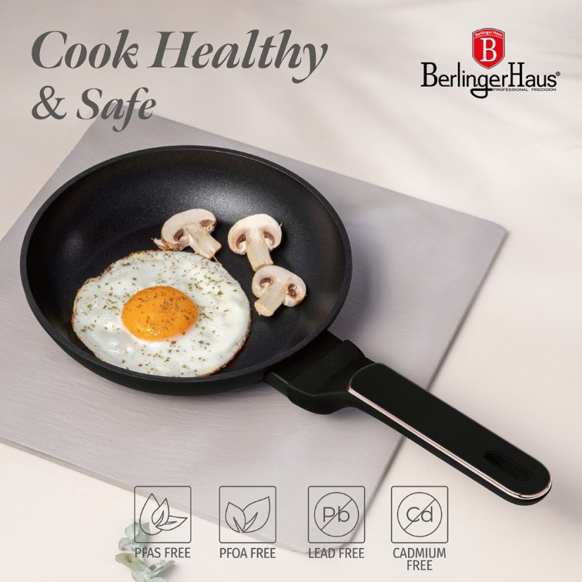 Sada hrnců 10 dílná Berlingerhaus Black Rose Collection BH-8362