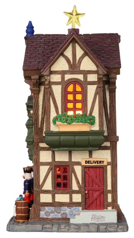 Lighted Building Lemax 45742 Fezziwig's Christmas Shoppe