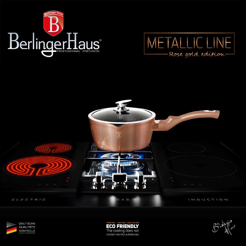 Rajnica 1,2 L Berlingerhaus Metallic Line Rose Gold BH-1524N