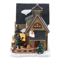 Lighted Building Lemax 85325 Silent Night Stable