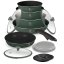 13 pcs cookware set Berlingerhaus Matte Green Collection BH-8423